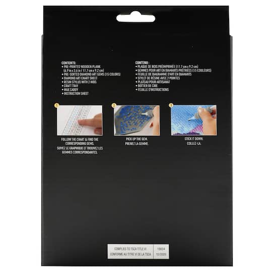 7" Orange Refresher Diamond Art Kit by Make Market®